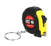 Froiny 1pc Pequeño Llavero Mini Cinta Métrica Retráctil Cinta Métrica 1m, Métricas Y Pulgadas Instrumentos De Medición