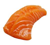 Froiny Alimentos Artificiales Filete De Salmón Realista Simulado Sushi Food Prop para Restaurante Fake Food Model Photography Precs Decor