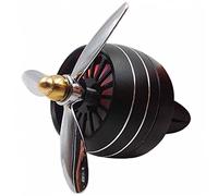 Froiny Coche con Ambientador Aire Clip Ventilación Led Tira Luz Difusor Perfumes Esenciales Aceite Coche Aromaterapy
