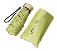 Froiny Mini Paraguas a Prueba Viento Ultra Ligero Paraguas Pequeño Paraguas Plegable Protección UV con Recubrimiento Anti-UV