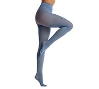 Frola Nur die Damen Medias 80 DEN, opacas, microfibra, suaves, medias para mujer, S-M