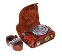 Frolahouse Funda de piel sintética para cámara Canon PowerShot G9 X Mark II G9X MK2 G9X
