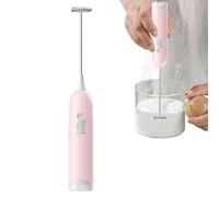 Frolo De Leche Eléctrica Portátil - Varita Portátil Para Fabricante De Espuma Para Café, Leche, Capuchino Y Chocolate Caliente - Batidora De Leche Automática Ligero, Recargable Y Desmontable Para Ca