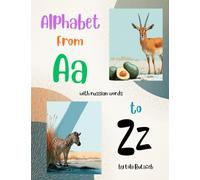From A to Z: Book for bilingual kids. English and Russian.