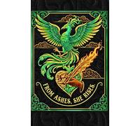 From Ashes She Rises: A Phoenix-Themed Journal for Personal Growth, Transformation, and Healing; 200+ Lined Pages with Date Headers for Self-Reflection and Goal Setting