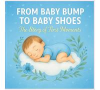 FROM BABY BUMP TO BABY SHOES:A Keepsake Memory Book for Baby's First Years-From Pregnancy to Preschool(5 years)with Space for ... Baby Memory Book: Baby Memory Journal