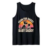from Fur Daddy To Baby Daddy Progreso de la paternidad - Camiseta sin Mangas