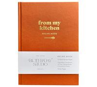 From My Kitchen - Libro de recetas en blanco para recetas propias, diario de recetas, cuaderno personalizado para escribir tu propio diario de alimentos o diario de horneado, libro de recetas de