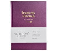 From My Kitchen - Libro de recetas en blanco para recetas propias, diario de recetas, cuaderno personalizado para escribir tu propio diario de alimentos o diario de horneado, libro de recetas para