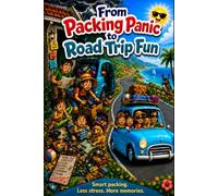 From Packing Panic to Road Trip Fun: A Family Road Trip Planner & Activity Book for Stress-Free Travel, Backseat Fun, and Unforgettable Vacation Memories