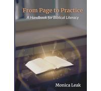 From Page to Practice: A Handbook for Biblical Literacy