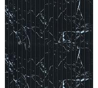 From Plain To Beautiful In Hours MG-2017-SAM-2p Mini Tambour - Paredes de listones de madera, mármol negro, muestra de 3 x 12 pulgadas (paquete de 2)