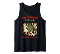 from The Windows to Walls Deck These Halls Christmas Camiseta sin Mangas