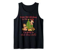 from The Windows to Walls Deck These Halls Christmas Camiseta sin Mangas
