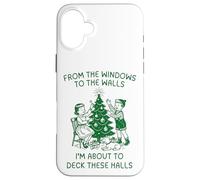 from The Windows to Walls Deck These Halls Christmas Carcasa para iPhone 16 Plus