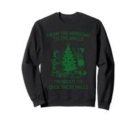 from The Windows to Walls Deck These Halls Christmas Sudadera