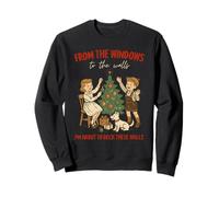 from The Windows to Walls Deck These Halls Christmas Sudadera