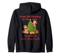 from The Windows to Walls Deck These Halls Christmas Sudadera con Capucha