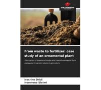 From waste to fertilizer: case study of an ornamental plant: Valorization of dewatered sludge and treated wastewater from wastewater treatment plants in agriculture
