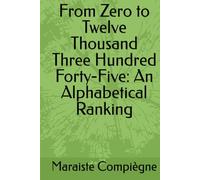 From Zero to Twelve Thousand Three Hundred Forty-Five: An Alphabetical Ranking (Les Nombres : Un Classement Alphabétique)
