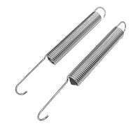 Fromann 6 1/4 pulgadas (15,88 cm) Resortes de repuesto para sofá eléctrico silla resortes de doble gancho mecanismo de tensión 2 piezas de cuello largo estilo gancho