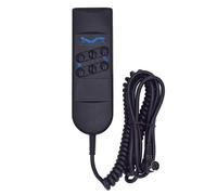 Fromann Control Remoto de Mano reclinable Silla reclinable Controlador eléctrico Auricular de Repuesto con 6 Botones 5 Pines conexión para Cama de Hospital Ajustable Silla elevadora eléctrica