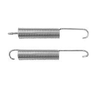 Fromann Muelles de Repuesto para sillón reclinable de 10,8 cm, resortes de tensión de Mecanismo de Doble Gancho, 2 Piezas de diámetro de Alambre de 2,03 mm