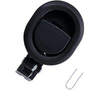 Fromann Tirador de liberación reclinable con hebilla, piezas de repuesto, fiable, para silla, sofá, sofá, palanca de liberación solo de plástico, se adapta a 3 mm