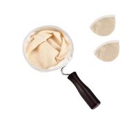 FROMCEO 3 bolsas de café prácticas de tela, colador de calcetines para preparación de goteo a mano, bolsas de filtro de café de algodón de varios tamaños para elaboración a mano