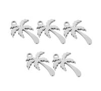 FROMCEO 5 piezas de joyería de árbol de coco de moda, adecuadas para creación hecha a mano y diseños únicos, uso diario, componentes únicos de joyería, talla única, como se describe, como se describe