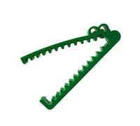 FROMCEO Clip de papel de cocodrilo de dibujos animados, clip de viaje fuerte para niños, estudiantes, suministros de clip portátil