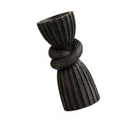 FROMCEO Portavelas de cerámica vintage para el hogar, comedor, centro de mesa, boda, vacaciones, fiesta, Navidad, soporte cónico de cerámica