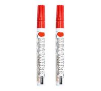 FROMCEO Rotuladores de pintura a base de aceite para reparación de lápidas Rotulador de pintura colorido Marcador impermeable a prueba de para lápidas de cerámica Pluma de reparación de piedras