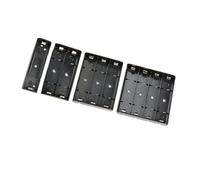 FROMCEO Soporte de batería de 21700, Juego de 4 Piezas, 1 a 4 Ranuras mezcladas con Pasador de Contacto de Metal para proyectos de Fuente de alimentación, Caja de batería electrónica
