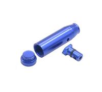 Froniy 1pc Aluminio Tabaco Snorter la Bala del Metal en Forma de Botella Rocket Tabaco, Azul