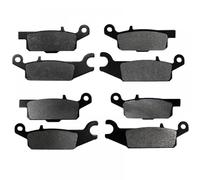 Front And Rear Brake Pads For YFM550 YFM 550 2009 To 2014 And YFM700 YFM 700 2007 To 2015 Compatible Parts