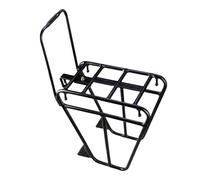 Front Bike Rack, Aluminum Alloy Luggage Carrier, Sturdy Construction, Lightweight Cycling Gear for Touring, Fitness, Fishing, Family Rides, Backpacking, Outdoor Sports, and Travel Activities