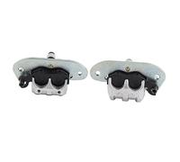 Front Brake Caliper Pair 43041-1518 | Aluminum Alloy Left Right Assembly for Rhino 700 2008-2013 | Direct Fit Replacement for ATV/UTV / 4x4
