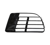 Front Bumper Fog Lamp Cover 5K0853665E | Glossy Black Left Side Replacement for MK6 R 2009-2013 | Guards Fog Lamp Cover from Scratches/Debris/Damage | Direct Fit ABS