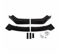 Front Bumper Lip Separator for Accord, 165 cm Glossy Black ABS Bumper Lip Diffuser Splitter with Screws and Connectors