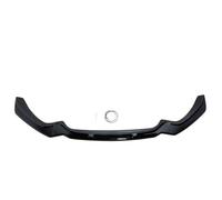 Front Bumper Reinforcement Crash Bar Ajuste para BMW Serie 1 F20 F21 118i 120i M135i M140i LCI 2015-2019 Kit De Carrocería Difusor De Labio De Parachoques Delantero De Coche(Gloss Black)
