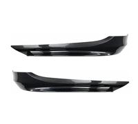 Front Bumper Reinforcement Crash Bar Apto para BMW Serie 3 2007-2012 320i 330i E90 E91 LCI Facelift Parachoques Delantero del Coche Kit De Carrocería Alerón Divisor Parachoques(Carbon Look)