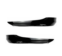 Front Bumper Reinforcement Crash Bar Apto para BMW Serie 3 2007-2012 320i 330i E90 E91 LCI Facelift Parachoques Delantero del Coche Kit De Carrocería Alerón Divisor Parachoques(Gloss Black)