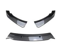 Front Bumper Reinforcement Crash Bar Compatible con 1 Serie F20 F21 116i 118i 120i Parachoques Delantero alerón Divisor Cuerpo Kit de ABS Negro Brillante Carbono(Cabon Look)