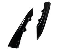 Front Bumper Reinforcement Crash Bar Compatible con BMW Serie 3 M Pack F30 320d 325i 330i 330d 340i 12-19 Cuerpo Estilo PSM Negro Brillante para Lateral de Parachoques Divisor