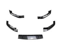 Front Bumper Reinforcement Crash Bar Compatible con BMW serie 5 G30 G31 2018-2020Pre m-sport, parachoques delantero, alerón divisor inferior, protector de labios, kit de carrocería(Carbon fiber style)