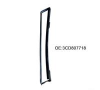 Front Bumper Turn Signal Frame ABS Black para passat para b6(Right)