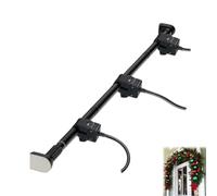 Front Door Garland Hanger Adjustable 32"-80",Garland Holder for Door Frame,Heavy-Duty Christmas Halloween Decoration Holder,Fits Drywall,No Screws,Drilling,for Front Door & Outdoor Use (32-39in)