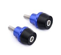 Front Fender Fork Protector Slider Bolt Compatible With CBR600F/F2/F3/F4/F4I CB600F Hornet CBR 600RR 1000RR Motorcycle Frame Screw 6mm Resistente A Caídas(AZUL)