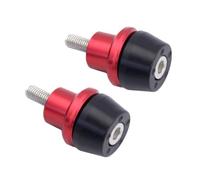 Front Fender Fork Protector Slider Bolt Compatible With NINJA 250 300 400 650 ZX6R ZX9R ZX10R ZX12R Motorcycle Frame Screw 6mm Resistente A Caídas(ROJO)